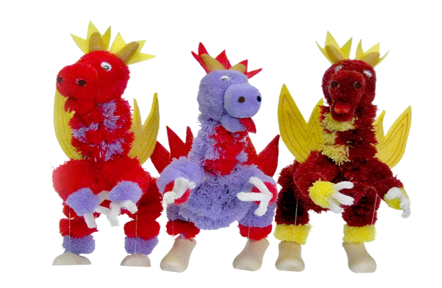 Dragon Marionette - Medium - Assorted Colors