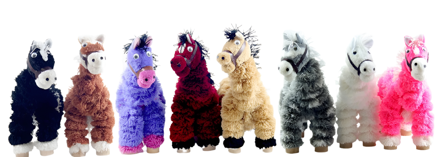 Horse Marionette - Small -Assorted Colors