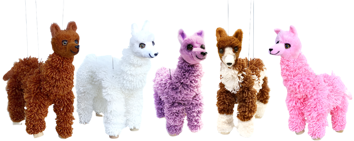 Llama Marionette - Medium - Assorted Colors