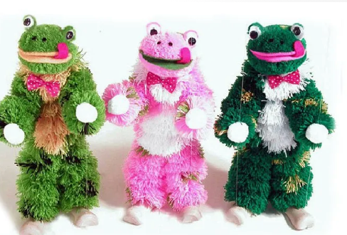 Frog Marionette -Small -Assorted Colors