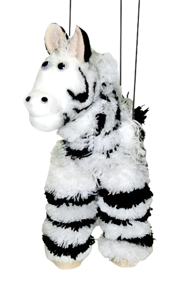 Zebra Marionette - Small
