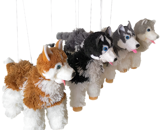 Husky Marionette -Assorted Colors