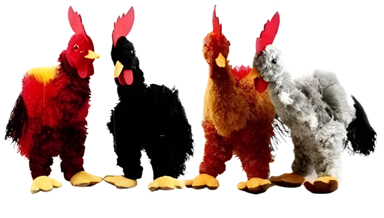 Rooster Marionette - Assorted Colors