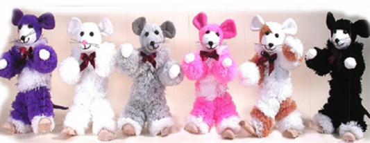 Mouse Marionette - Small -Assorted Colors